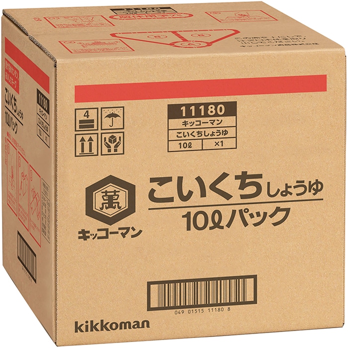 【酒】ｷｯｺｰﾏﾝ/醤油こい口 特級(BIB) 10L