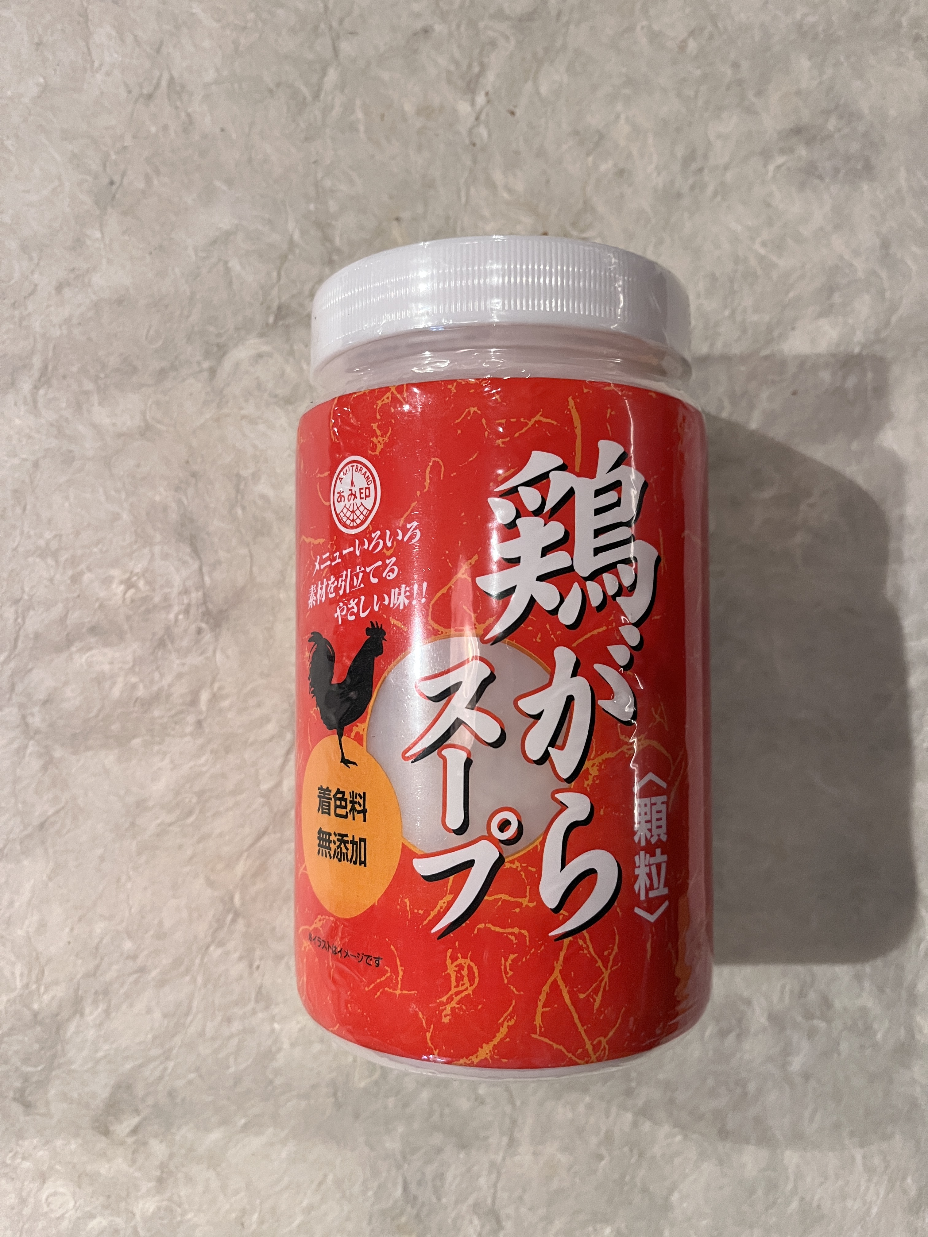 【常温】あみ印/鶏がらｽｰﾌﾟ顆粒(無化調)