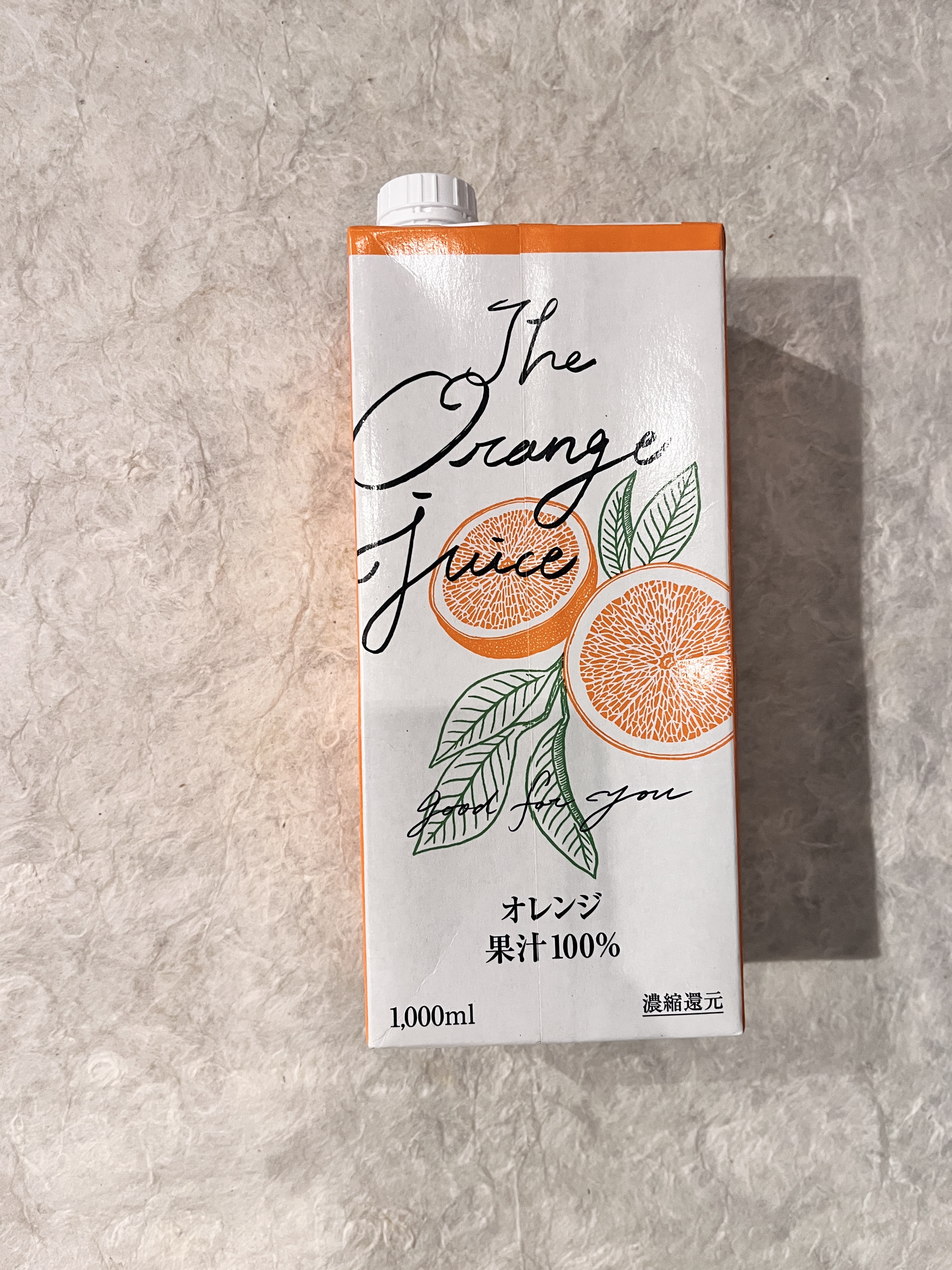 【常温】物産ﾌｰﾄﾞ/ｵﾚﾝｼﾞ 100％ｼﾞｭｰｽ