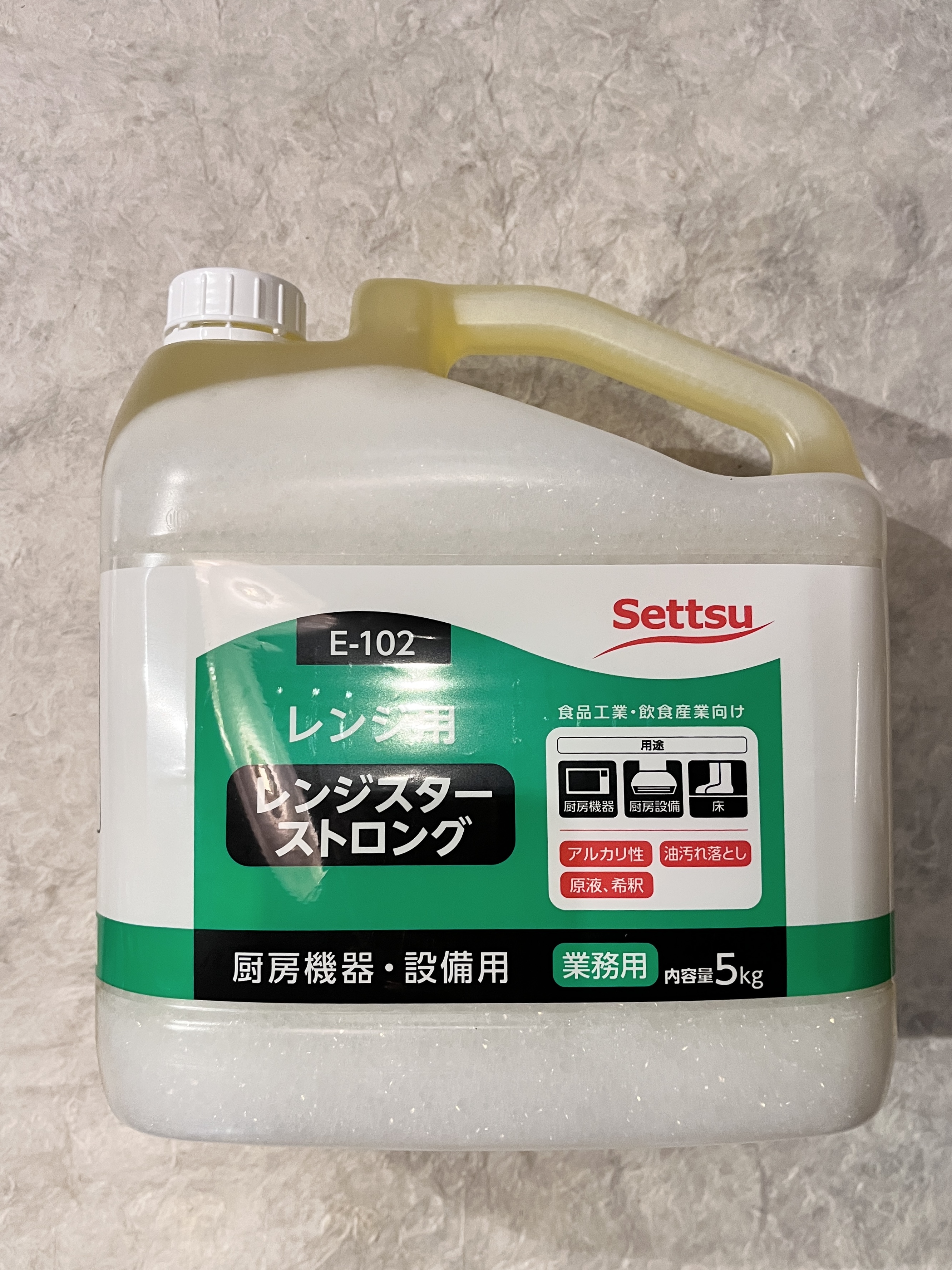 【常温】ﾚﾝｼﾞｽﾀｰｽﾄﾛﾝｸﾞ(油汚れ用洗剤) 5kg