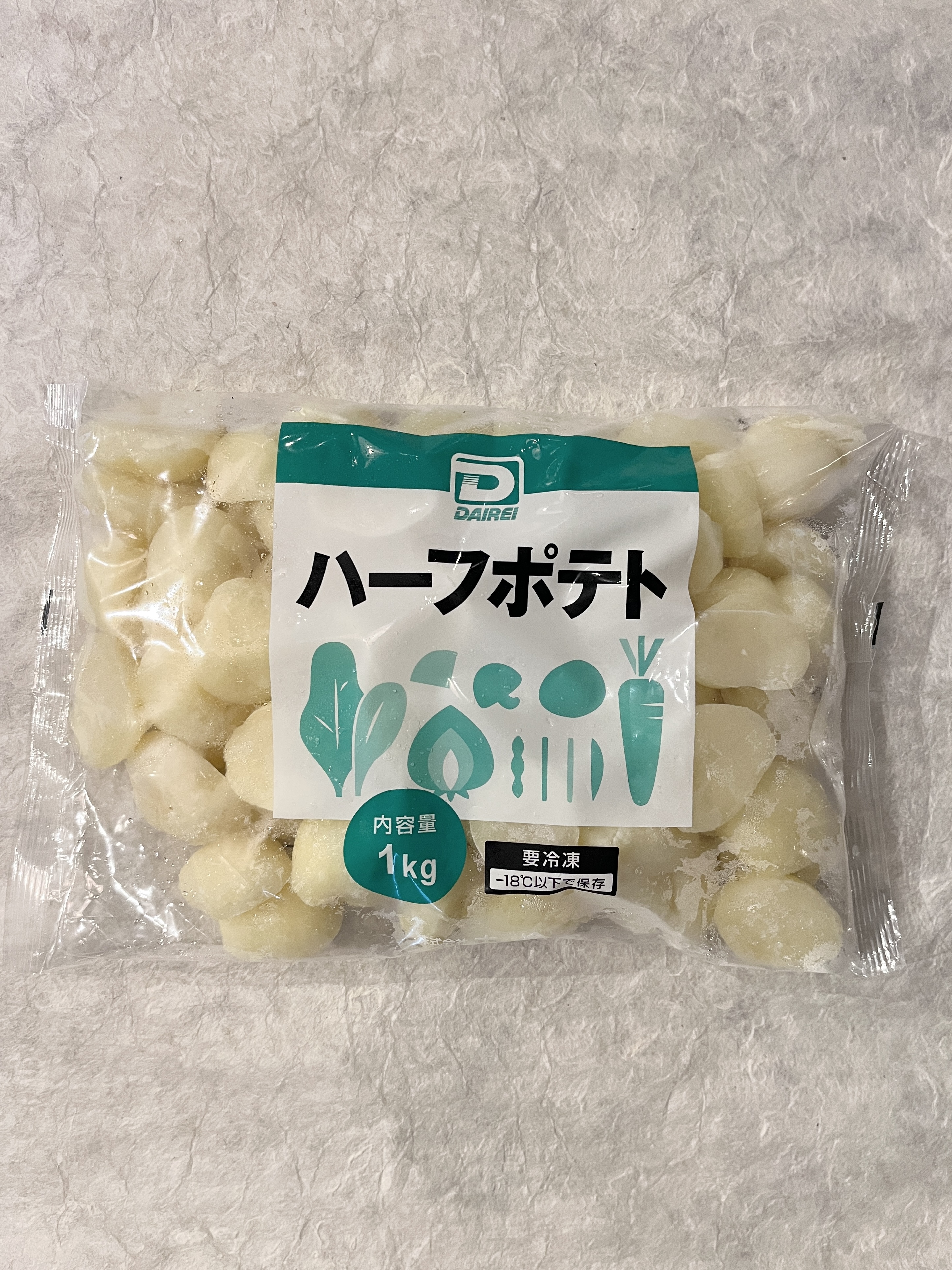 【冷凍】大冷/ﾊｰﾌﾎﾟﾃﾄ(約60～80個）