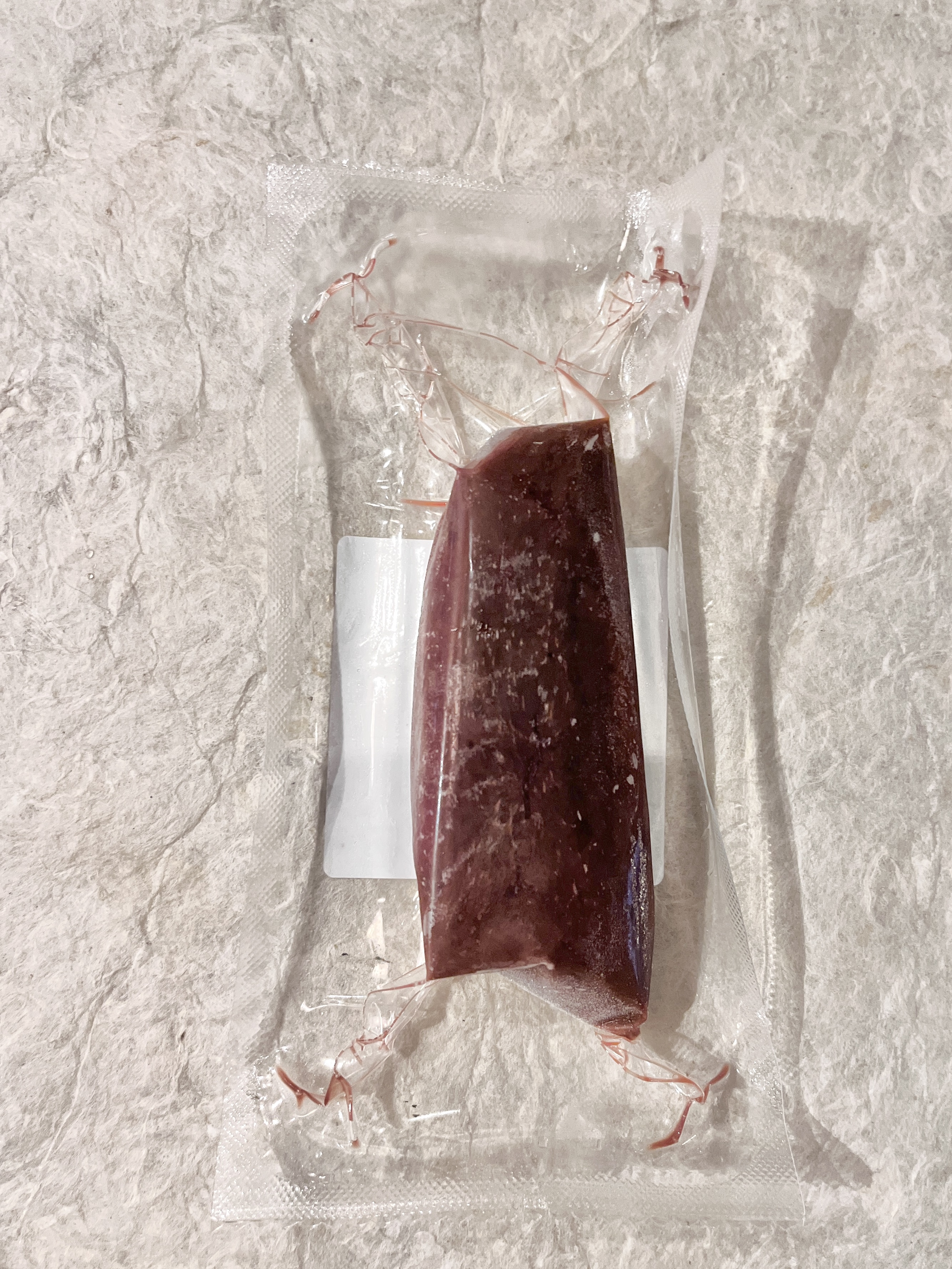 【冷凍】ﾓﾝｺﾞﾙ産/ﾚﾊﾞｰ馬刺し(生食用)50G