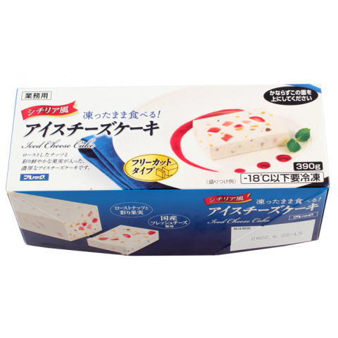【冷凍】ﾌﾚｯｸ/ｼﾁﾘｱ風 ｱｲｽﾁｰｽﾞｹｰｷ