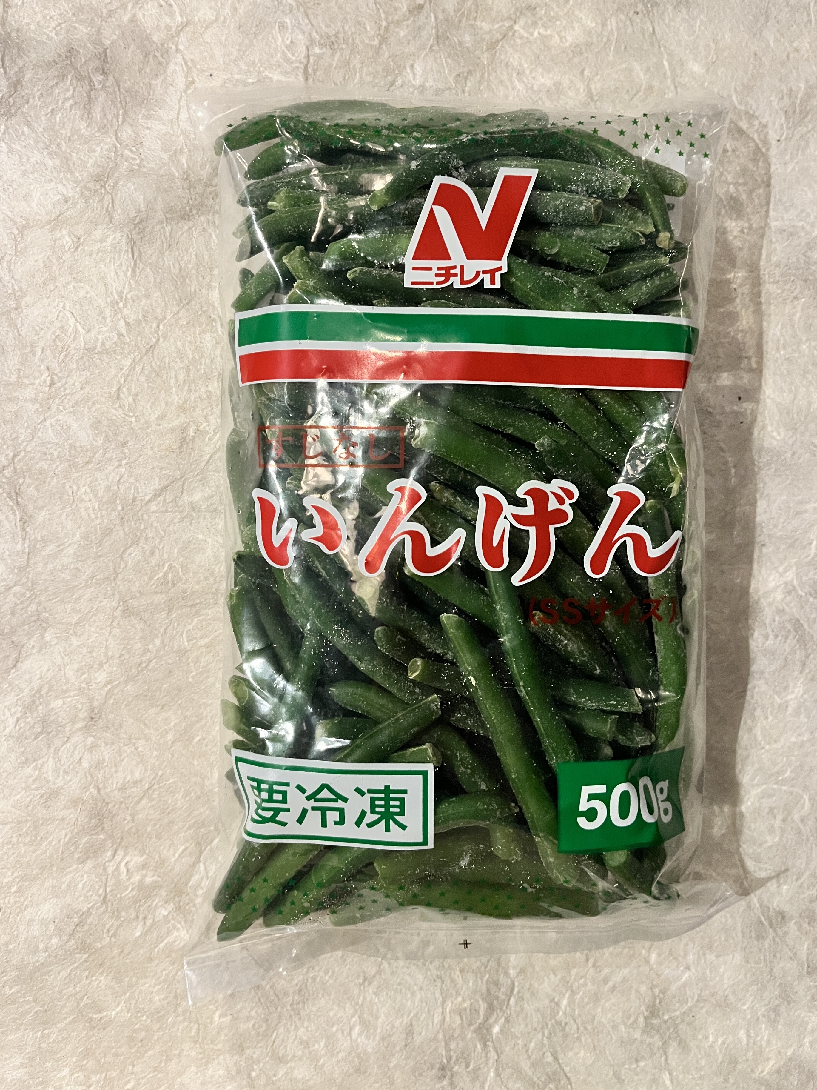 【冷凍】ﾆﾁﾚｲ/いんげん SS