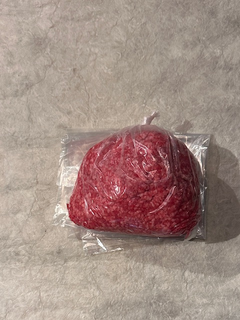 【冷蔵】ｵｰｽﾄ/牛挽肉　荒挽き<予約品>