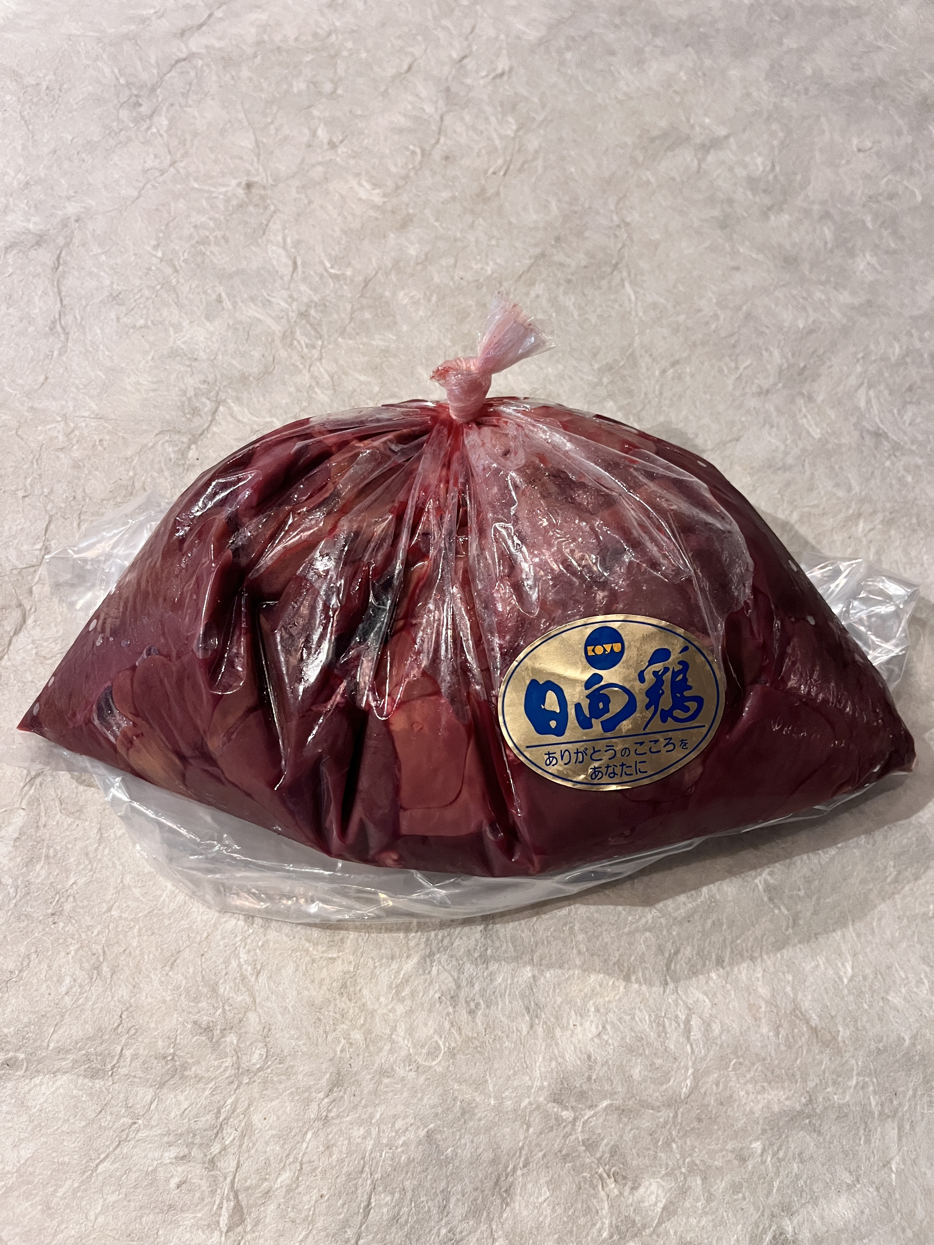 【冷蔵】宮崎/日向鶏･ﾚﾊﾞｰ(ﾊﾂ無) <予約品>