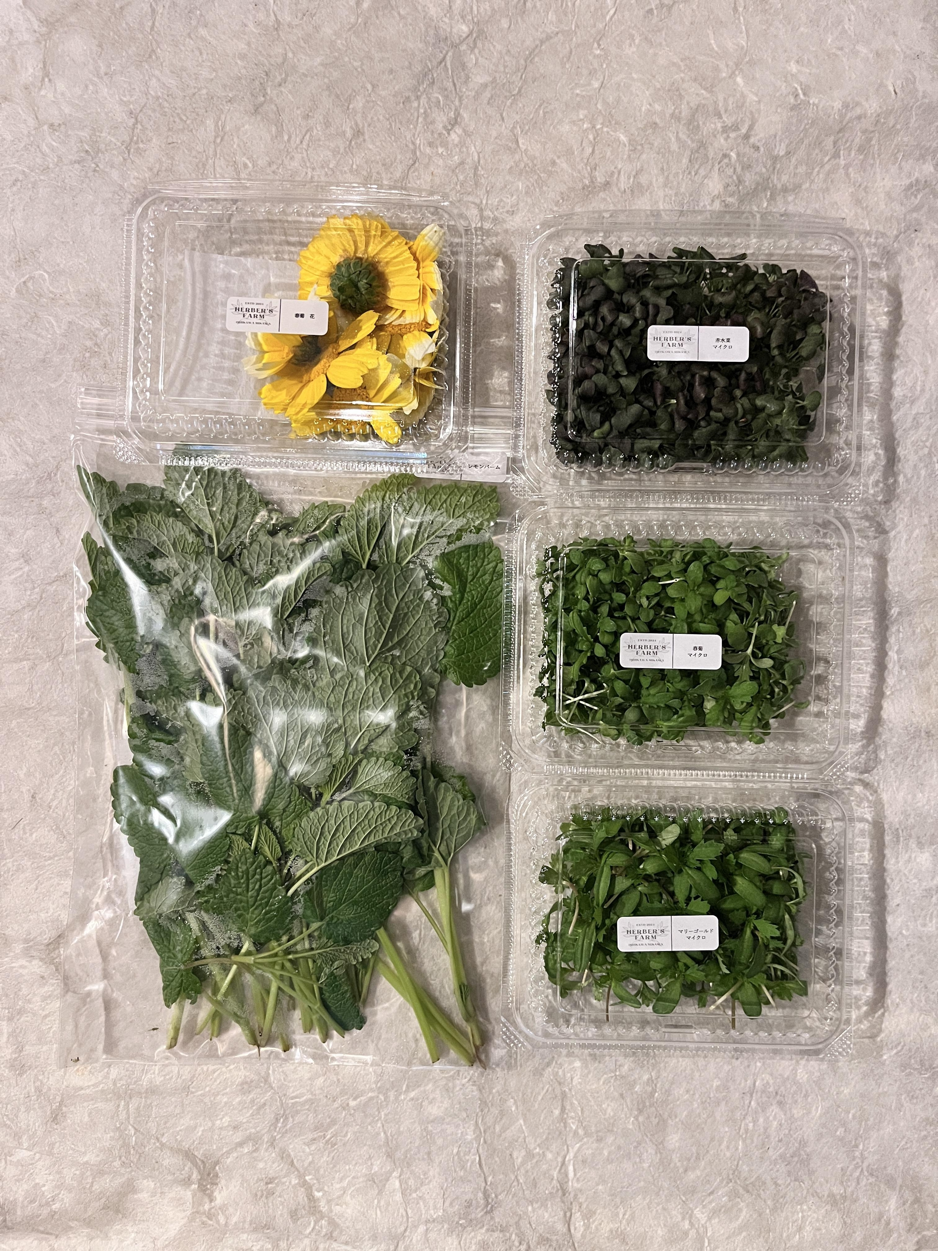 【冷蔵】HERBERSFARM/お試し5種ｾｯﾄ【限定】