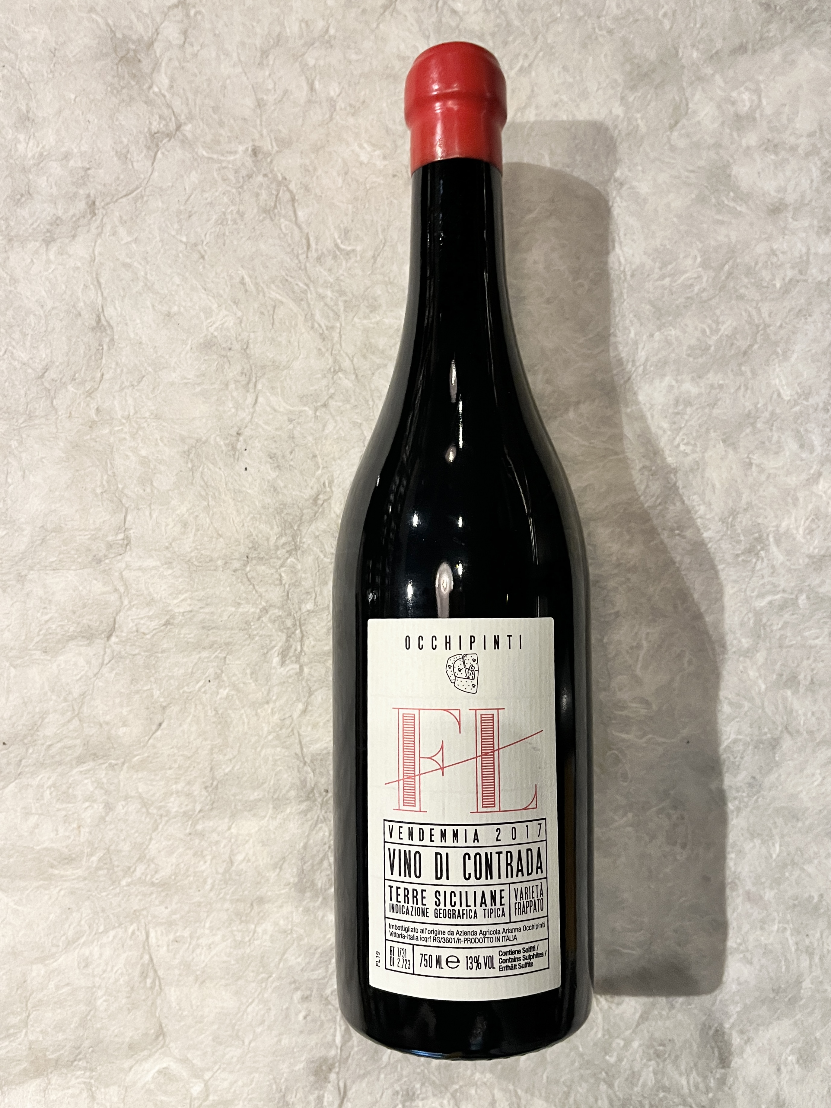 【酒】ｱﾘｱﾝﾅ･ｵｯｷﾋﾟﾝﾃｨ/ｳﾞｨｰﾉ･ﾃﾞｨ･ｺﾝﾄﾗｰﾀﾞ ﾌｫｯｻ･ﾃﾞｨ･ﾙｰﾎﾟ 2017