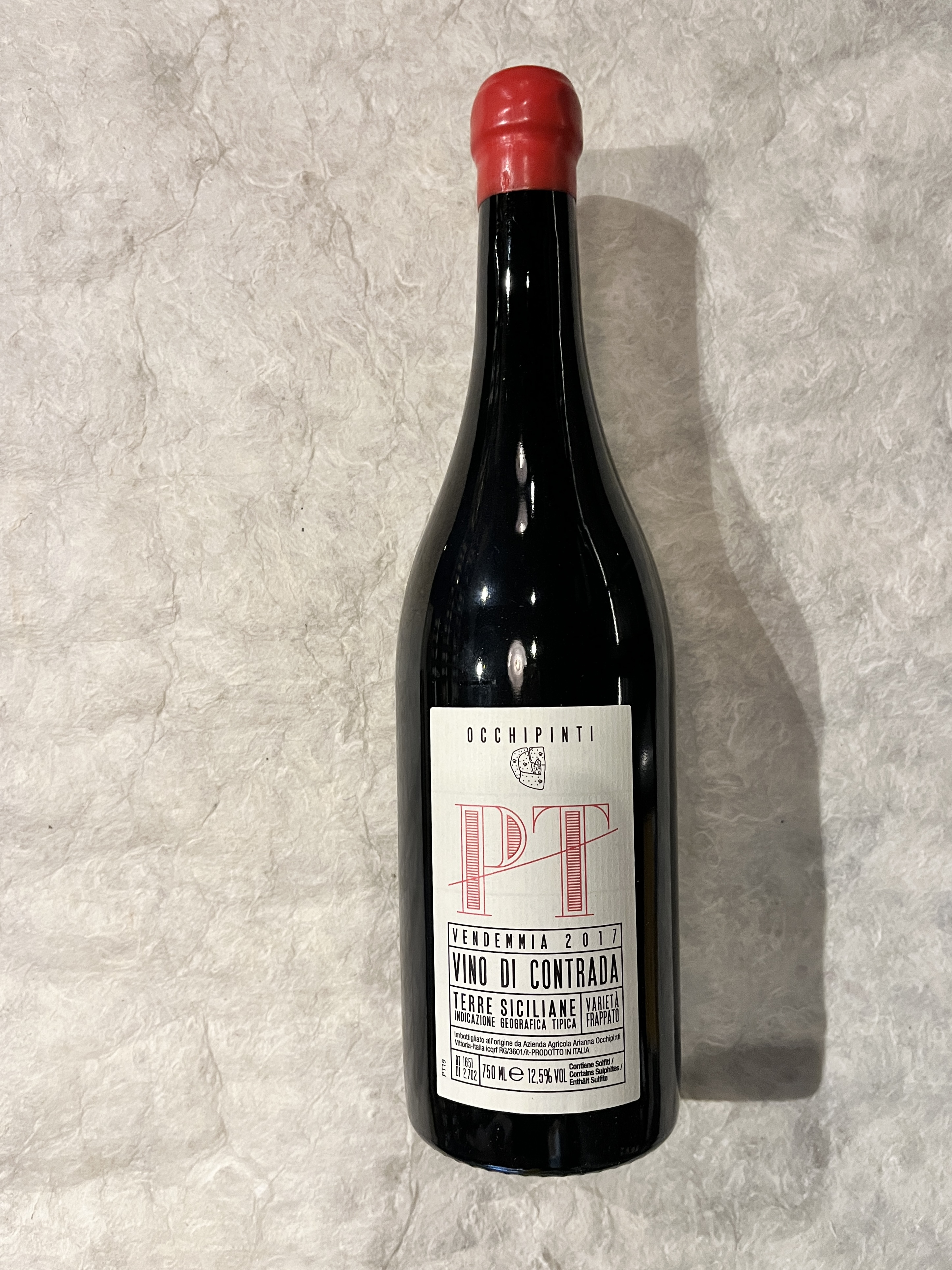 【酒】ｱﾘｱﾝﾅ･ｵｯｷﾋﾟﾝﾃｨ/ｳﾞｨｰﾉ･ﾃﾞｨ･ｺﾝﾄﾗｰﾀﾞ ﾍﾟｯﾃｨﾈｵ 2017