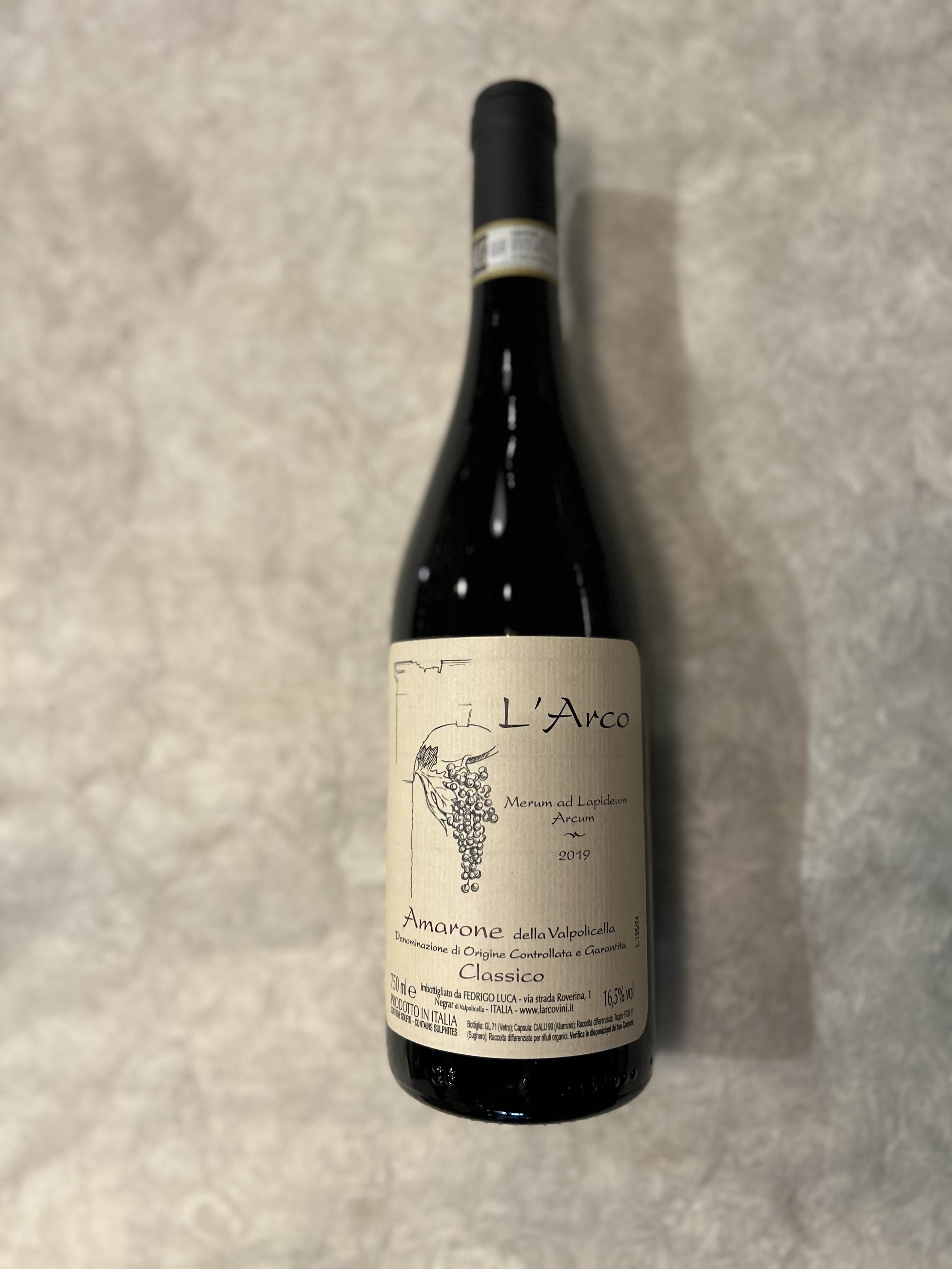 【酒】ﾗﾙｺ/ｱﾏﾛｰﾈ･ﾃﾞｯﾗ･ｳﾞｧﾙﾎﾟﾘﾁｪｯﾗ･ｸﾗｯｼｺ19②