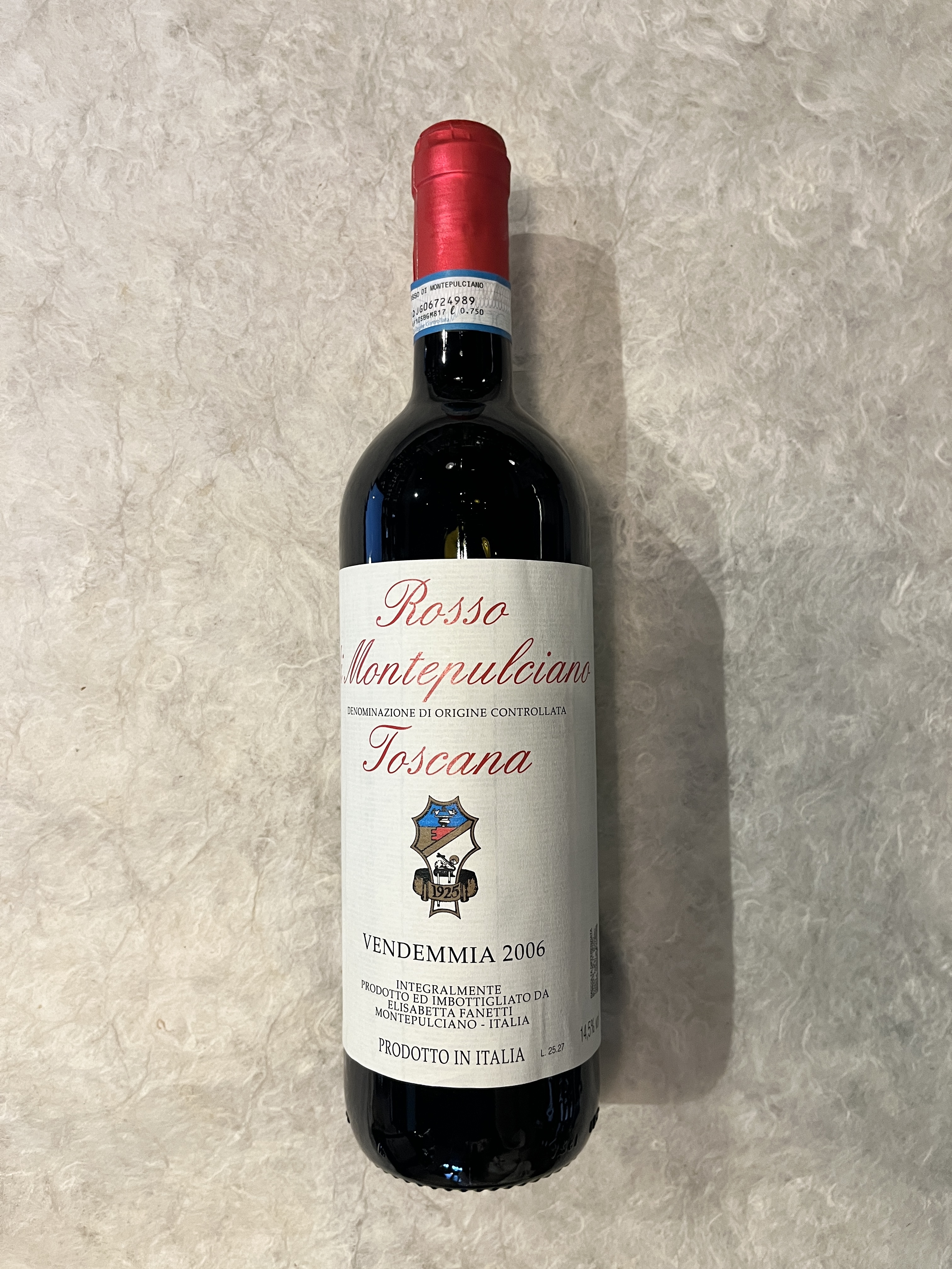 【酒】ﾌｧﾈｯﾃｨ/ﾛｯｿ･ﾃﾞｨ･ﾓﾝﾃﾌﾟﾙﾁｱｰﾉ 2005 <予約品>